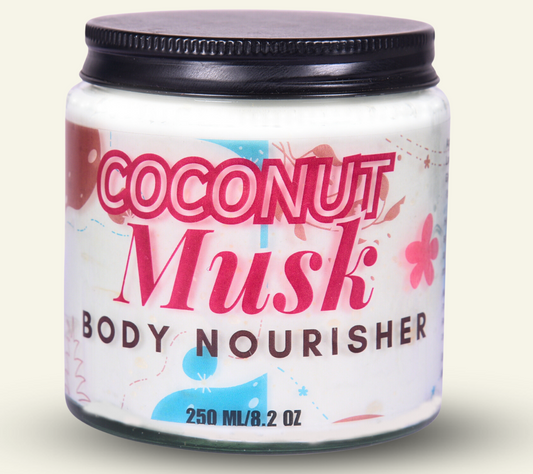 COCONUT MUSK BODY NOURISHER- 12 HOURS+ MOISTURIZATION    250 ML